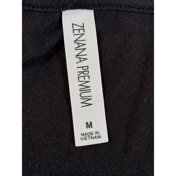 Women's Zenana Premium Long-Sleeve, Pleated Boatneck Shift Dress, Medium, Black - Picture 8 of 10